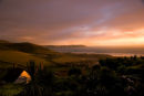 Woolacombe bay at sunset