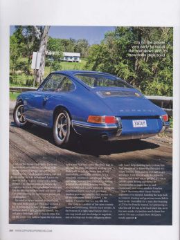 GT Porsche Magazine, 1968 Porsche 911E SWB words & photo article