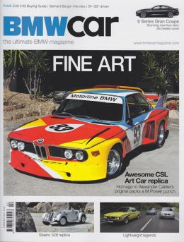 BMW Car Magazine Feb 2012 Front Cover Photo
