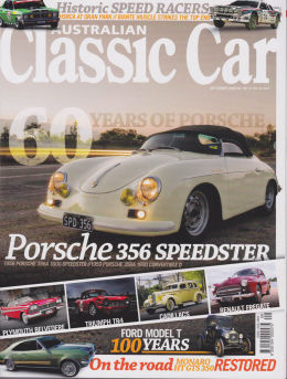 Australian Classic Car Magazine front cover