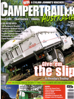 Camper Trailer Australia Magazine front cover