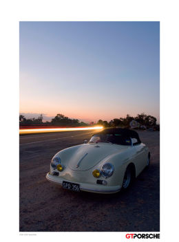 GT Porsche Magazine Poster