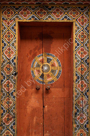 Decorated Door