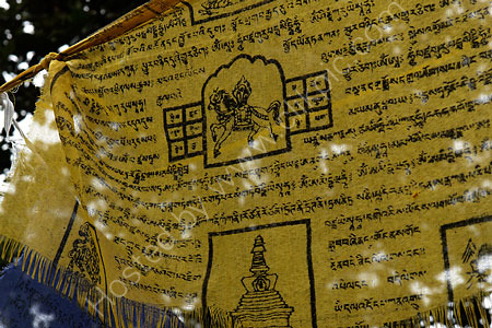 Winged Horse Prayer Flag