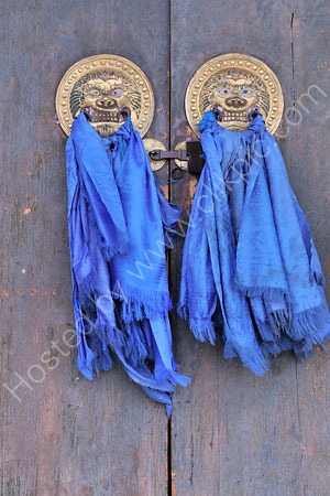 Door Knocker & Ceremonial Scarves