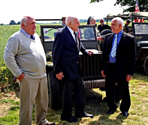 Colonel John R Ulricson and Ted Sergison