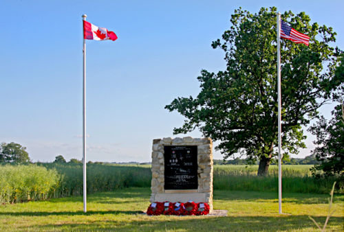 The Memorial at Chickenden Farm Staplehurst