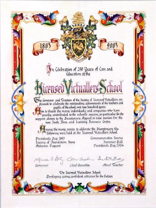 Heraldic Artwork by Michael Perry