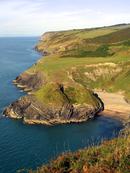 Cwmtudu coastal walk