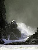 Storm at Llangrannog