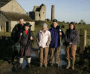 Some of the attending hcc members, others were not early risers.