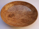 Burr Elm plate
