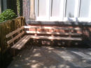 Cantilever bench in situ for WBProjects lanscape gardens see links.
2.8 m * 1.8m douglas fir