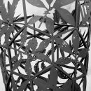 Metal leaves