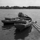 Old rowing boats