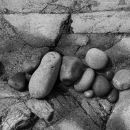 Pebbles on the rock