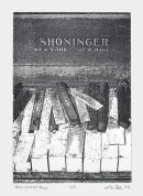 Abandoned Keys - 7 x 10 Intaglio Print (Non-Toxic) 2009