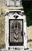 angel custodio - 6x10 intaglio print (non-toxic) 2010
