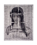Fractured Faith - 8x10 Intaglio Print (non-toxic) 2009