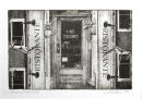 Neighborhood Stop - 7 x 10 Intaglio Print (Non-Toxic) 2006