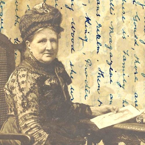 Grandmother reading