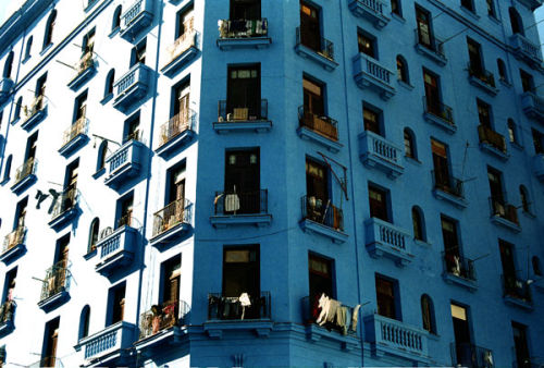 Tenemant block in Havana, Cuba