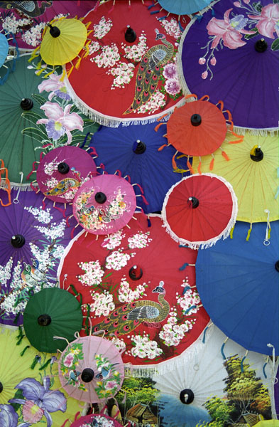 Umbrella festival, Ban Thon, Thailand #1