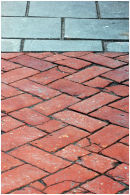 Brick-Slab Pavement