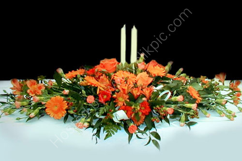 Long-Low Table Arrangement