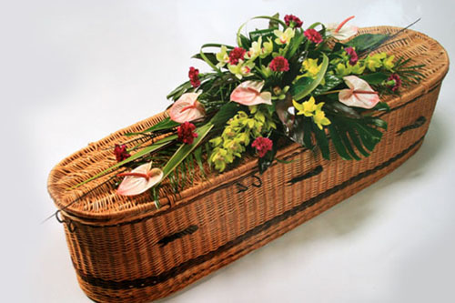 Orchid Casket Spray
