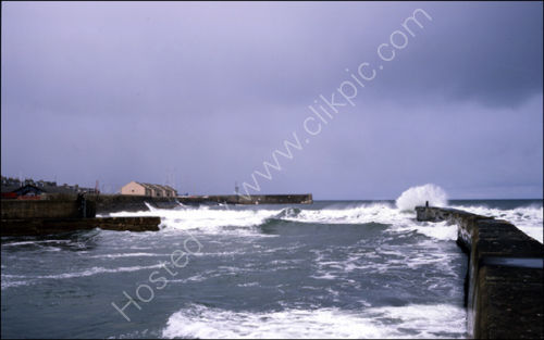 Where the river meets the sea, 
Lossiemouth.