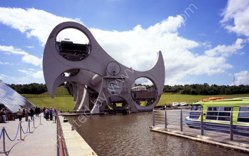 The Falkirk Wheel.
