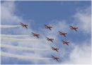 Red Arrows Formation Display