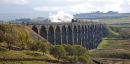 '60 163 Tornado' crossing Ribblehead Viaduct