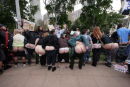 Bums not Bombs Protest. APEC Sydney