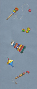 Greetins card "Boys Toys"