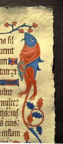 Detail from the Luttrell psalter