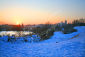 185 Ely Sunset in the Snow