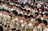 The return of the Rifles to Hereford.