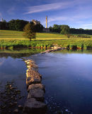 Stepping stones to cement works