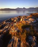 Evening light, Kvaloya, near Tromso, Norway