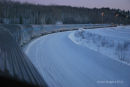'The Canadian' in the Early Morning