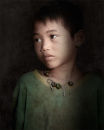 Boy in the shadow - Laos