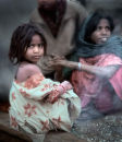 Girl by Campfire - Nepal