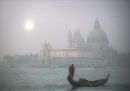 Gondola in the mist