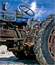 Crab boat tractor