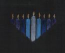 Hanukiah Candles