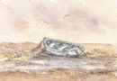 Beached boat