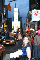 The Boss in Times Square.