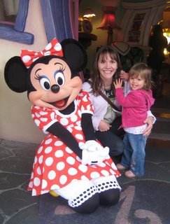 With Mum and Minnie for Auntie Mel's Birthday at Minnie's house.